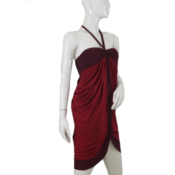BCBGMAXZARIA Red Strapless Dress (SKU 0000… - Picture 2 of 3